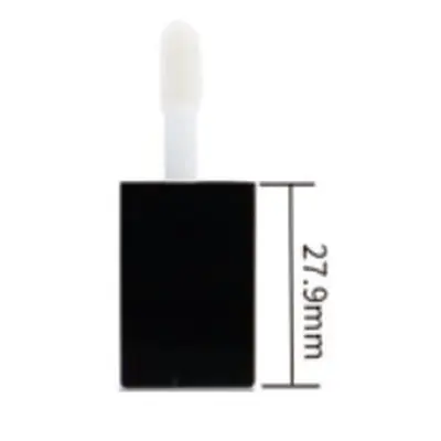 Vỏ son bóng vuông nắp đen 3.7ml – mã NXM0834