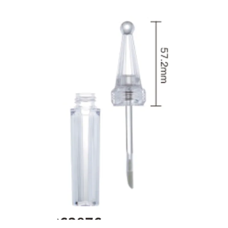 Vỏ son bóng nắp cầu trong 4.5ml – mã NXM0860