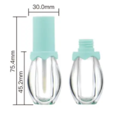 Vỏ son bóng dáng bầu nắp xanh mint 3.6ml – ảnh 2