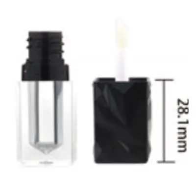 Vỏ son bóng vuông nắp vân kim cương 2.2–5ml – ảnh 3