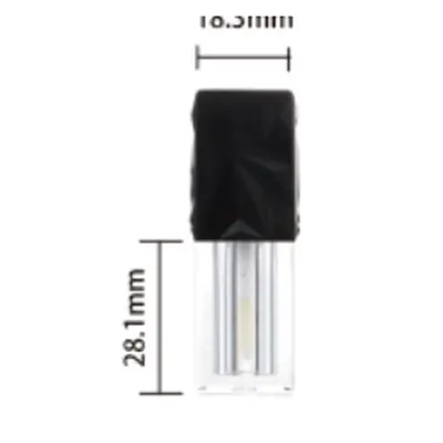 Vỏ son bóng vuông nắp vân kim cương 2.2–5ml – mã NXM0866