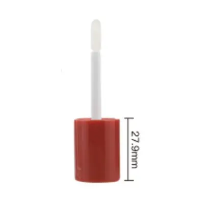 Vỏ son bóng tròn nắp trắng / đen 3.6ml – ảnh 4