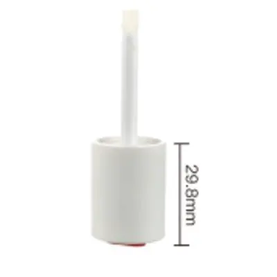 Vỏ son bóng tròn nắp trắng / đen 3.6ml – mã NXM0876