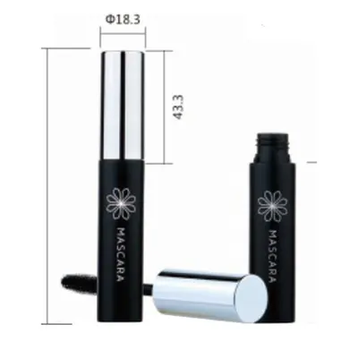 Vỏ mascara đen in chữ Mascara nắp bạc 11.7ml – mã NXM0969