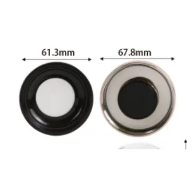 Hũ phấn phủ nắp màu có lưới 68mm – ảnh 2