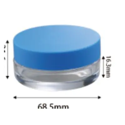 Hũ phấn phủ nắp màu có lưới 68mm – ảnh 3