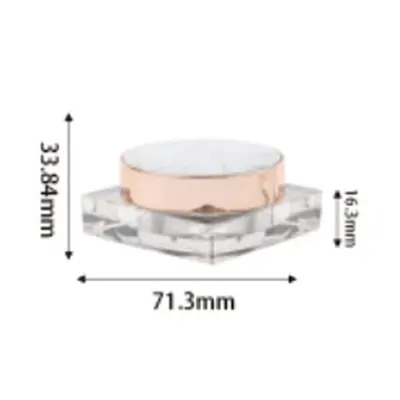 Hũ phấn phủ nắp màu có lưới 68mm – ảnh 7