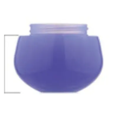 Hũ kem tím dáng giọt nắp bạc – ảnh 2