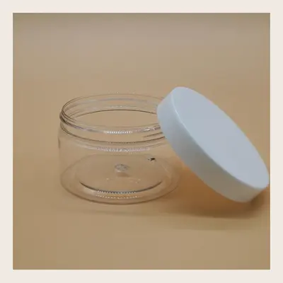 Hũ nhựa trong nắp trắng – ảnh 2