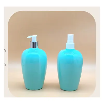 Chai nước rửa tay vai tròn xanh ngọc – ảnh 2