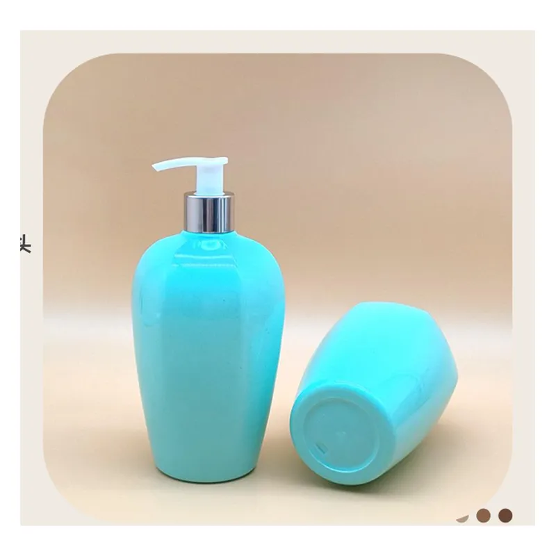 Chai nước rửa tay vai tròn xanh ngọc – mã NXP0016