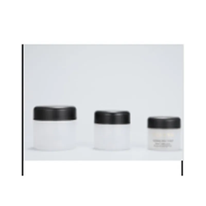 Hũ nhựa trong mờ nắp đen (nhiều cỡ) – mã NXP0094
