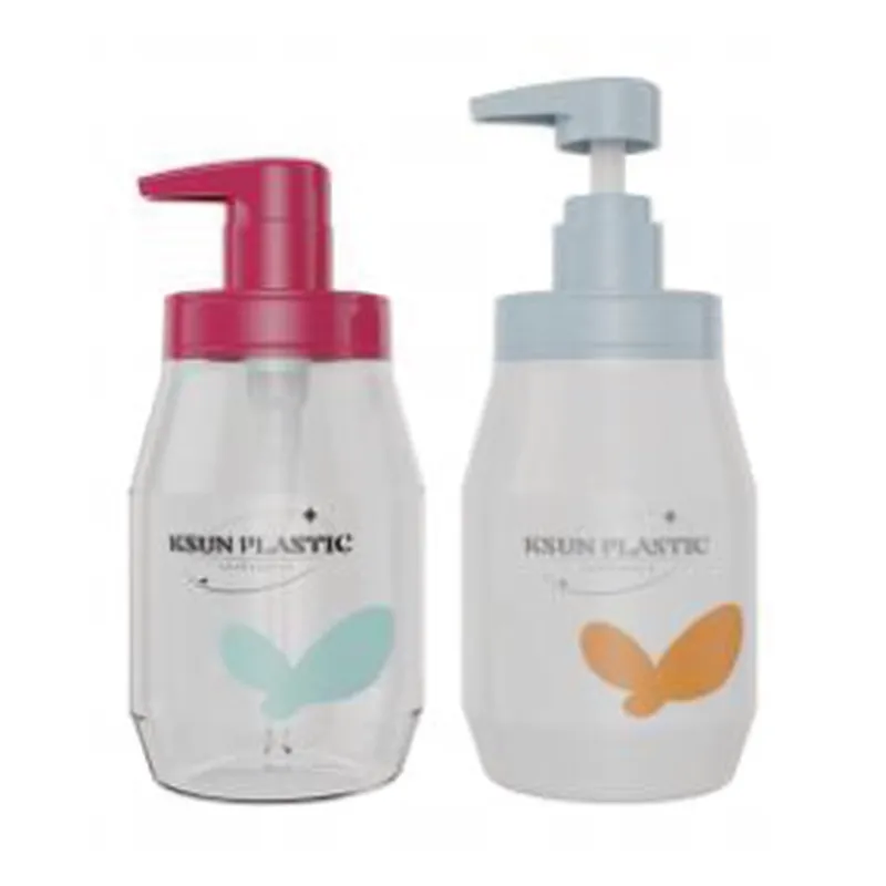 Chai trong vòi bơm màu in cánh bướm – mã NXP0124