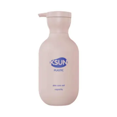 Chai lotion hồng trụ tròn vòi bơm – ảnh 4