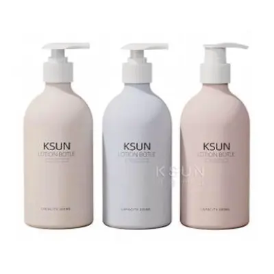 Chai lotion vai tròn màu pastel (3 màu) – mã NXP0165