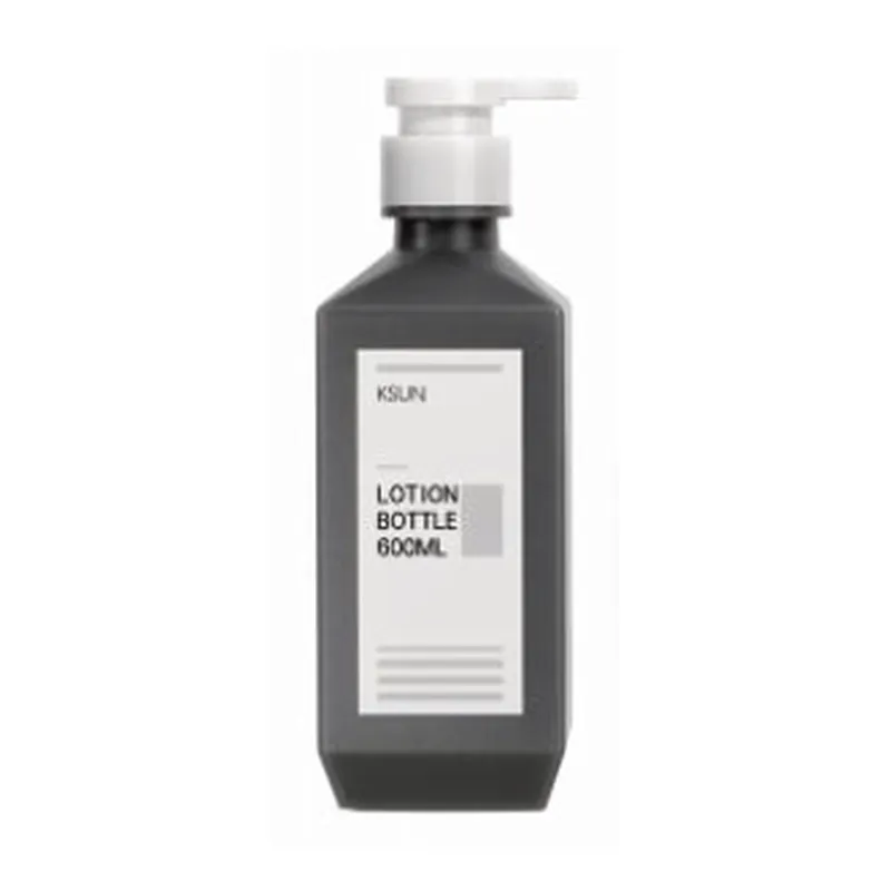 Chai lotion vuông xám 280–600ml – mã NXP0193