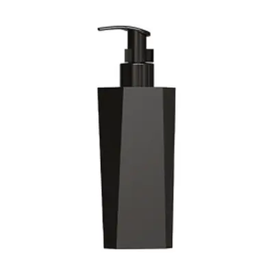 Chai dầu gội vuông đen cắt cạnh – mã NXP0196