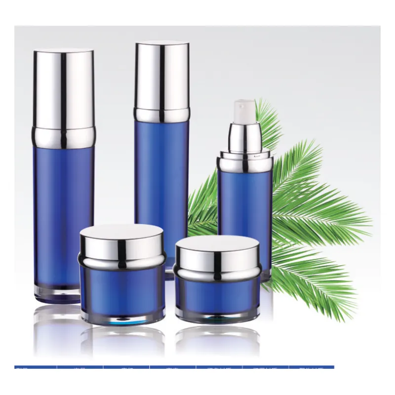 Bộ chai hút chân không xanh dương + hũ – mã NXP0307
