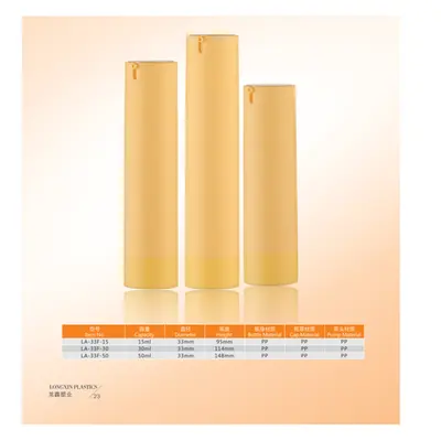 Chai hút chân không vàng cam mờ – mã NXP0314