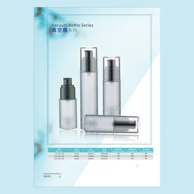 Chai hút chân không trong mờ nắp đen – mã NXP0317