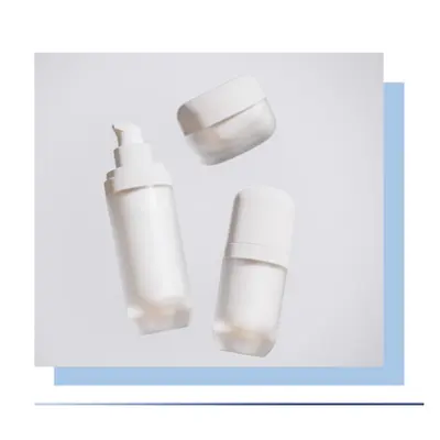 Bộ chai + hũ acrylic trắng nhám 30ml – ảnh 3