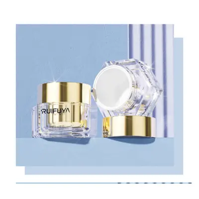 Chai acrylic lục giác vàng 100ml – ảnh 3