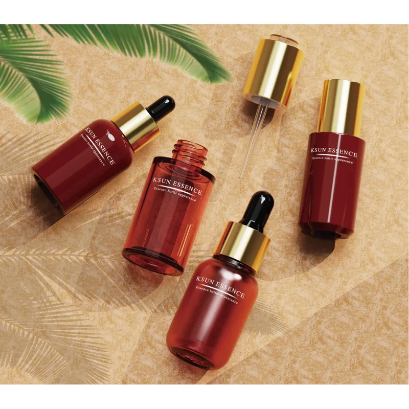 Chai serum thành dày số 4 (đỏ rượu) – mã NXP0348