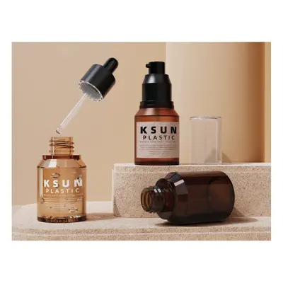 Chai serum thành dày số 5 (nâu hổ phách) – mã NXP0349