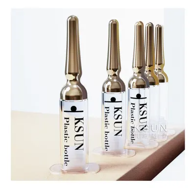Chai ampoule nhựa bẻ nắp vàng – mã NXP0454