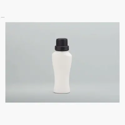 Chai trắng dáng eo nắp vặn đen – mã NXP0486