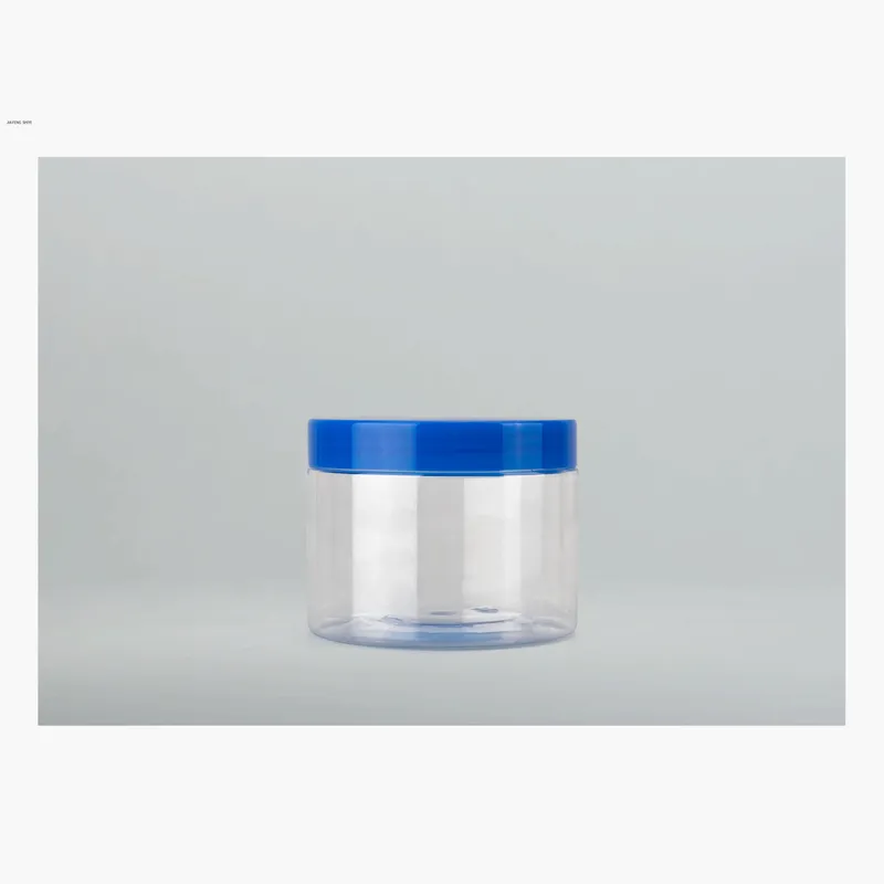 Hũ PET trong nắp xanh dương – mã NXP0502