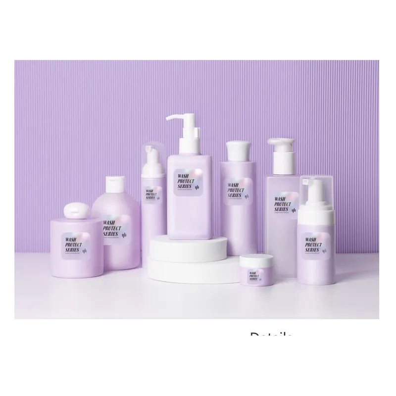 Bộ chai PET tím lavender – mã NXP0553