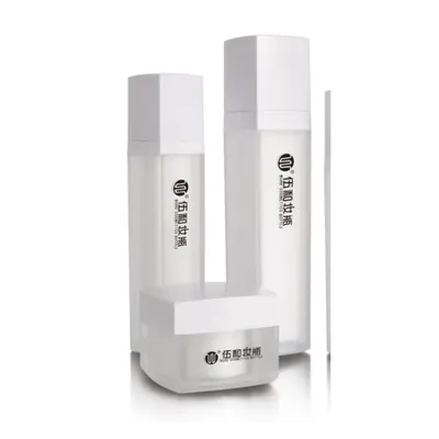 Bộ chai 2 lớp trắng nắp bạc – ảnh 4