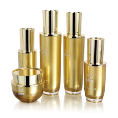 Bộ chai 2 lớp hồng cam nắp vàng – ảnh 3