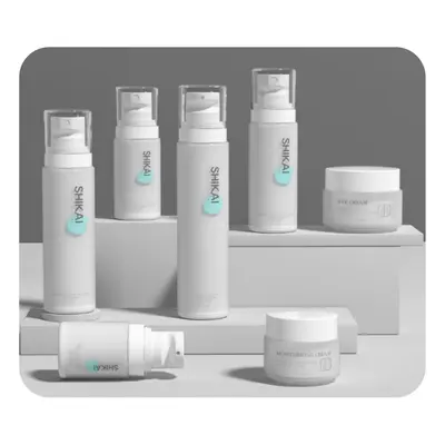 Bộ chai PET trắng 120ml–40ml – mã NXP0593