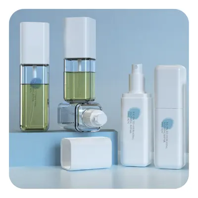 Chai PET vuông trắng trong 110ml – mã NXP0602
