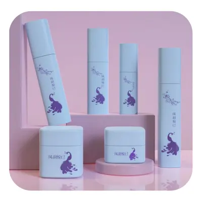 Bộ chai PET xanh baby in hình – mã NXP0605