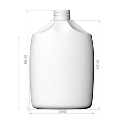 Chai PET dẹt oval 550ml – ảnh 2