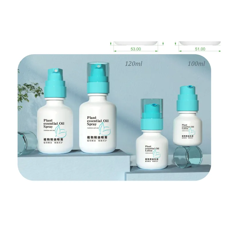 Chai PET trắng 120ml–40ml – mã NXP0639