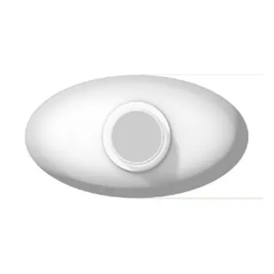 Chai PET trắng dẹt oval – ảnh 3