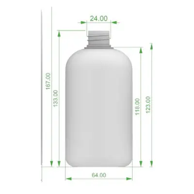 Bộ chai + hũ PET xanh mint 500ml – ảnh 5