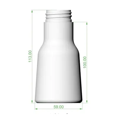 Chai PET trắng vai côn 500ml/150ml – ảnh 3