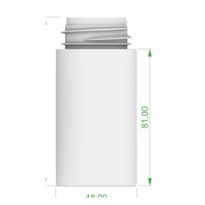 Chai tạo bọt PET trắng 200ml–100ml – ảnh 3