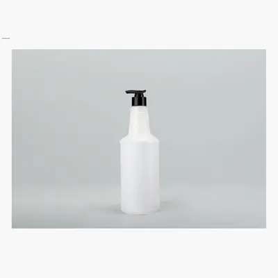Chai nhựa trắng vai xiên vòi đen – mã NXP0741