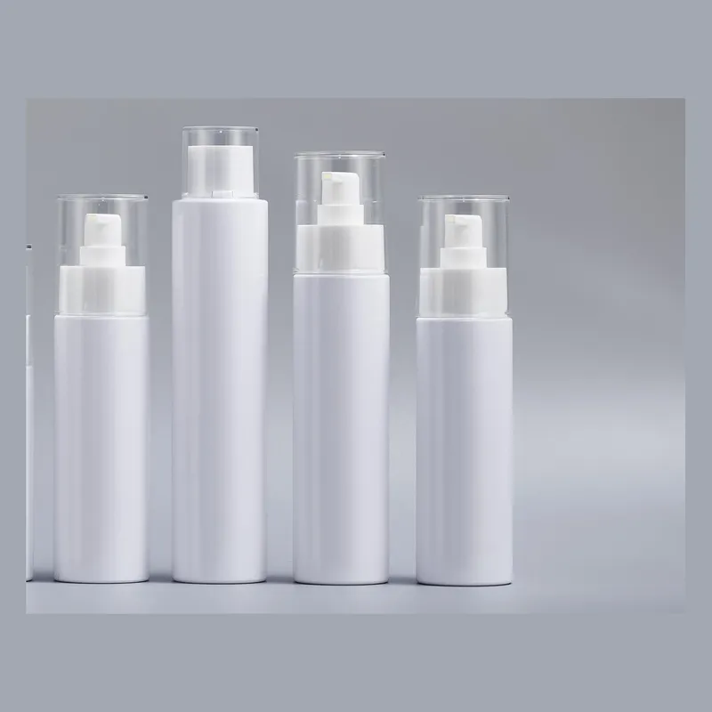 Chai PET trắng nắp trong 4 cỡ – mã NXP0799