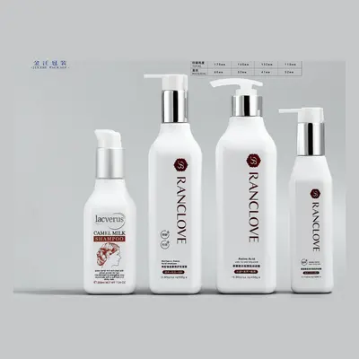 Chai trắng vòi bơm dầu gội – mã NXP0815