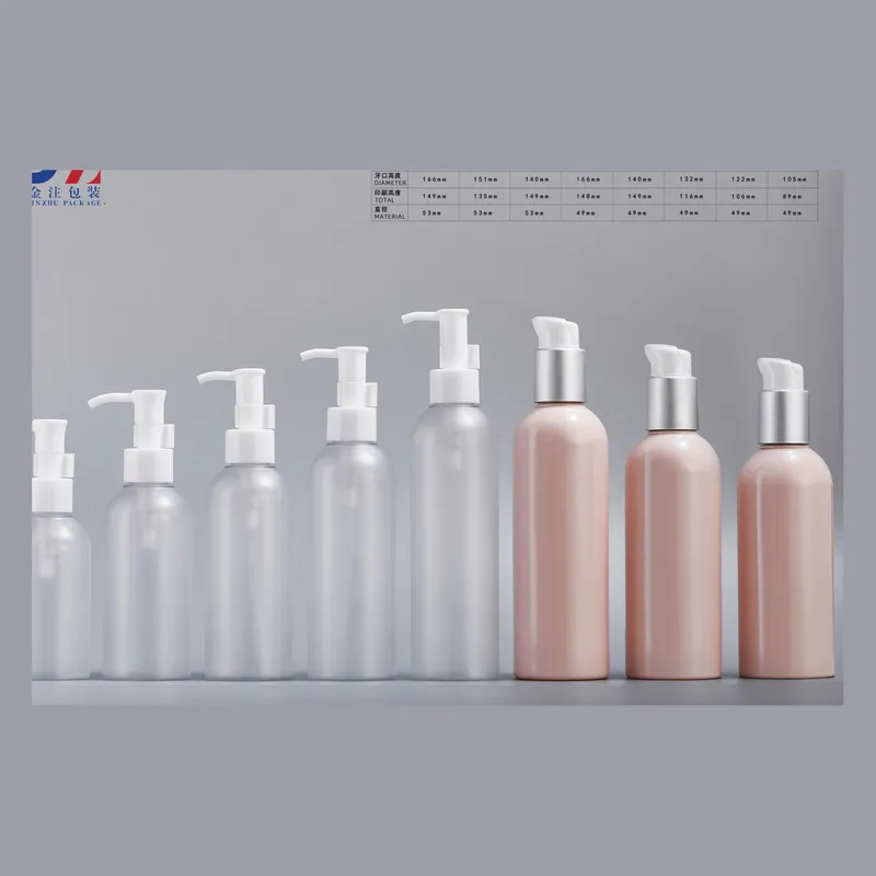 Chai PET trắng / hồng vòi bơm – mã NXP0826