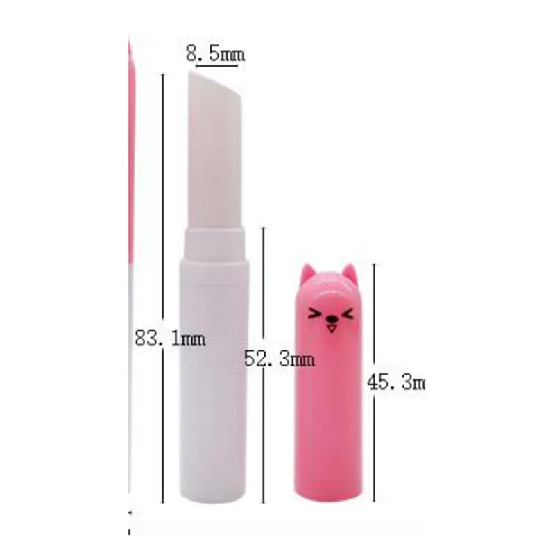 Vỏ son dưỡng mảnh nắp mèo 4.5g / 1.8g – mã NXT0599