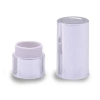 Đầu tuýp gốm / silicone trắng kem mắt nắp bạc – ảnh 8