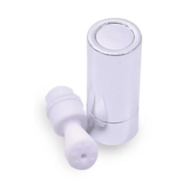 Đầu tuýp gốm / silicone trắng kem mắt nắp bạc – mã NXT0698
